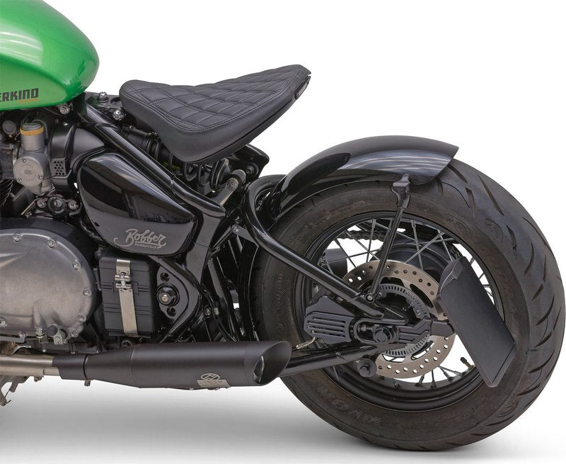 Wunderkind (ワンダーカインド) メタルリアフェンダー インジケータ/テールライト＆フィッティングパーツ付き ブラック| 106484-F26