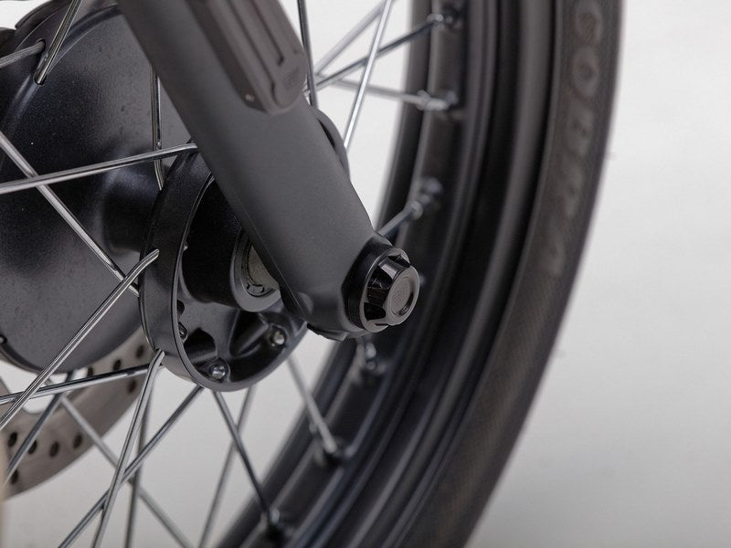 Wunderkind (ワンダーカインド) ナンバープレートホルダー用リアホイールアクシスカバー ブラック| 106488-F15