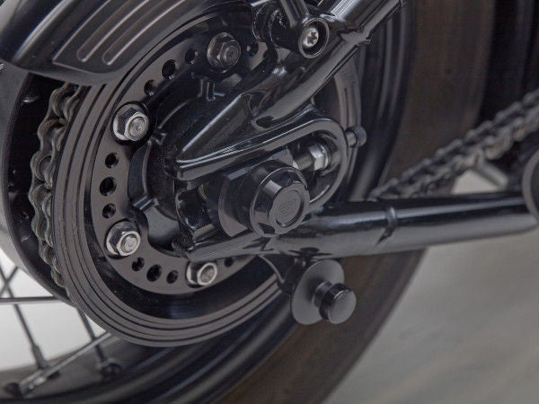 Wunderkind (ワンダーカインド) ナンバープレートホルダー用リアホイールアクシスカバー ブラック| 106488-F15