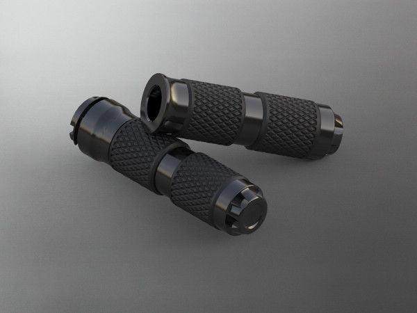 Wunderkind (ワンダーカインド) グリップセット 1 ハンドルバー Triumph / drive by wire / 貫通タイプ ブラック | 106490-F15