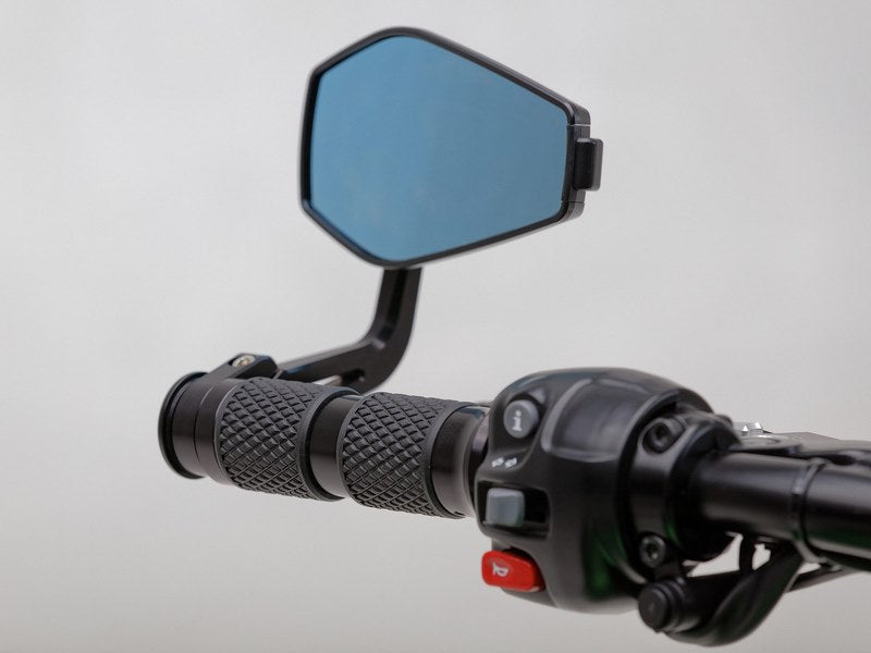 Wunderkind (ワンダーカインド) グリップセット 1 ハンドルバー Triumph / drive by wire / デザイン 'Crown' ブラック | 106491-F15