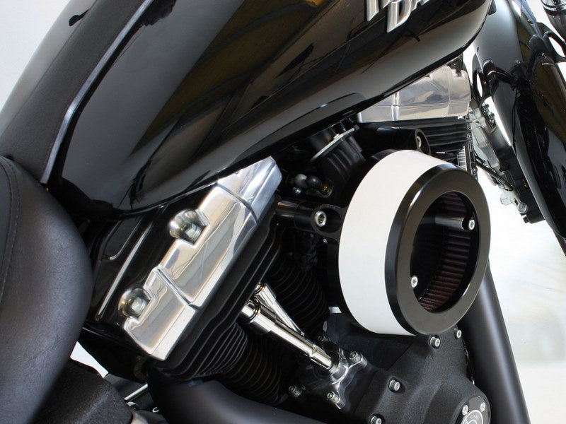 Wunderkind (ワンダーカインド) エアクリーナーデザイン Star | HD Sportster 07-13 Black | 106988-F15