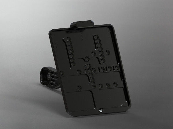 Wunderkind / ワンダーカインド ナンバープレートホルダー  210x130mm / ブラック | 106994-A89-F15