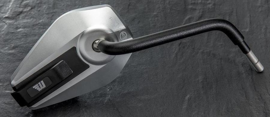 Wunderkind / ワンダーカインド ハンドルミラー BMW 左側 BMR18T  シルバー / ブラック | 107029-F11-F15