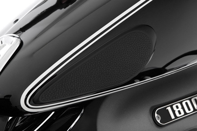 Wunderlich / ワンダーリッヒ tank protection pad Classic - Two-part - black | 10018-002