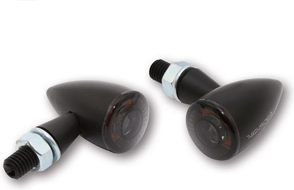 WUNDERLICH / ワンダーリッヒ ハイサイダーリアライトブレーキライトアポロバレットインジケーターセット - ブラック | 18000-100