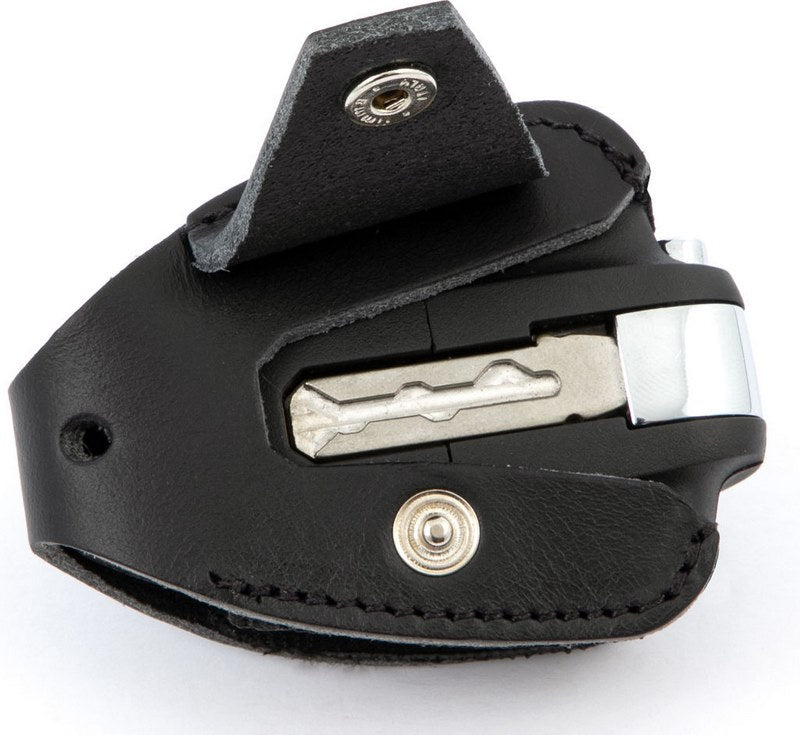 WUNDERLICH / ワンダーリッヒ R 18 キーポーチ - ジェニュインレザー - ブラック | 18050-002