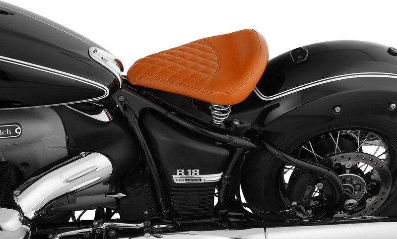 Wunderlich / ワンダーリッヒ Swinging Saddle »RockBob« with original tail - Genuine leather - brown | 18700-014