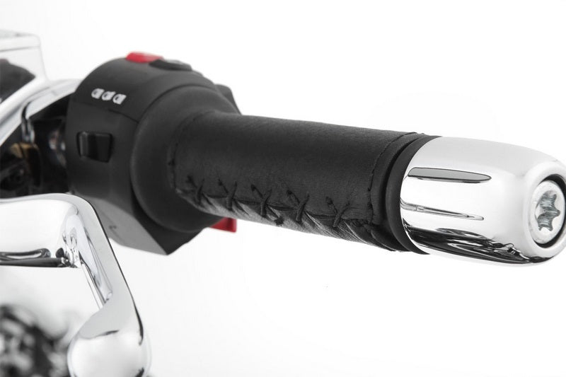 WUNDERLICH / ワンダーリッヒ ハンドル用レザースリーブ BMW R 18 - セット - ブラック | 18701-002