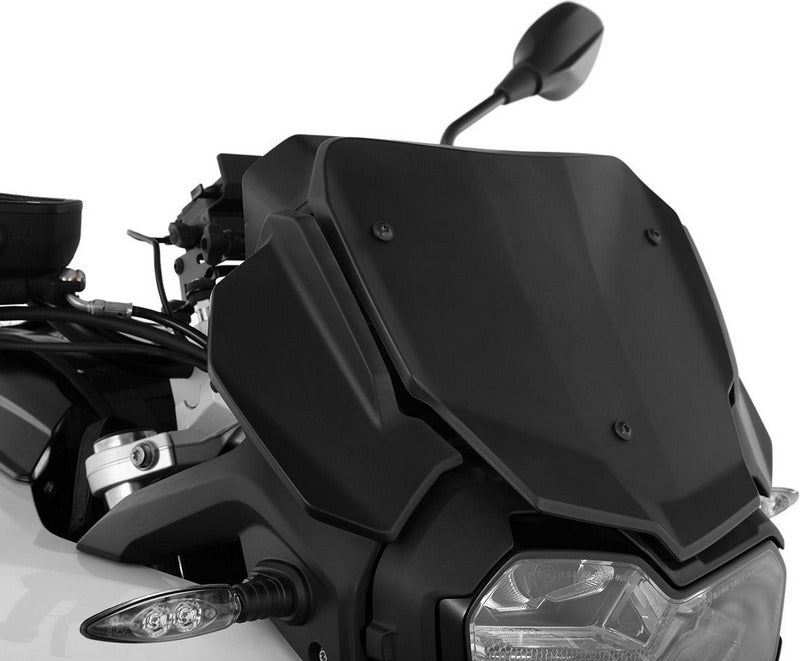 Wunderlich Windschild»FLOWJET« - matt black | 20231-002