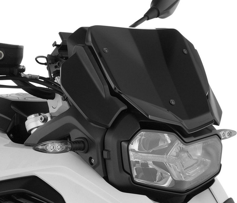 Wunderlich Windschild»FLOWJET« - glossy black | 20231-004