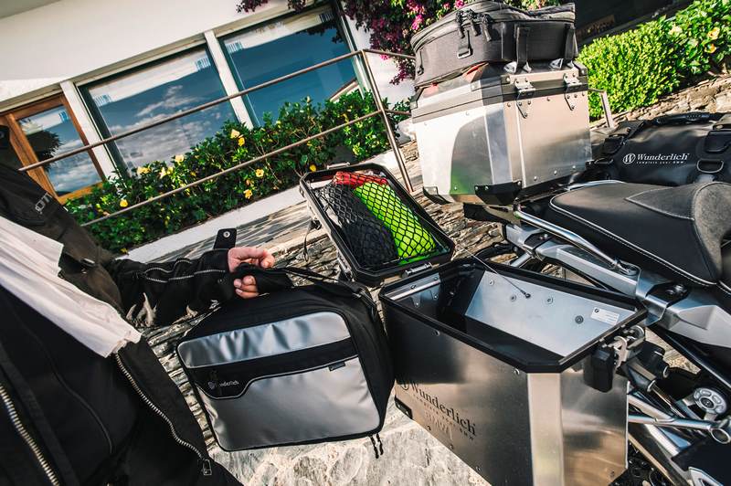 Wunderlich luggage net for aluminium Topcase - Piece - black | 20572-200