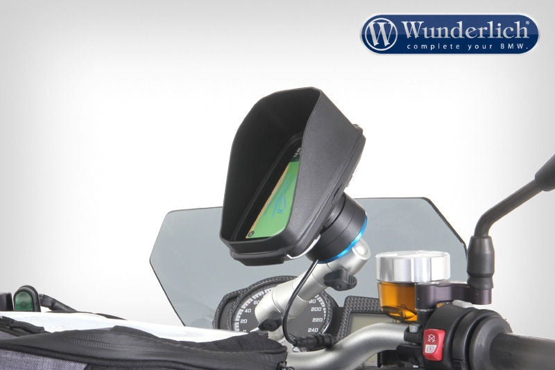 Wunderlich / ワンダーリッヒ Glare Shield TomTom Rider upright - black | 21071-102