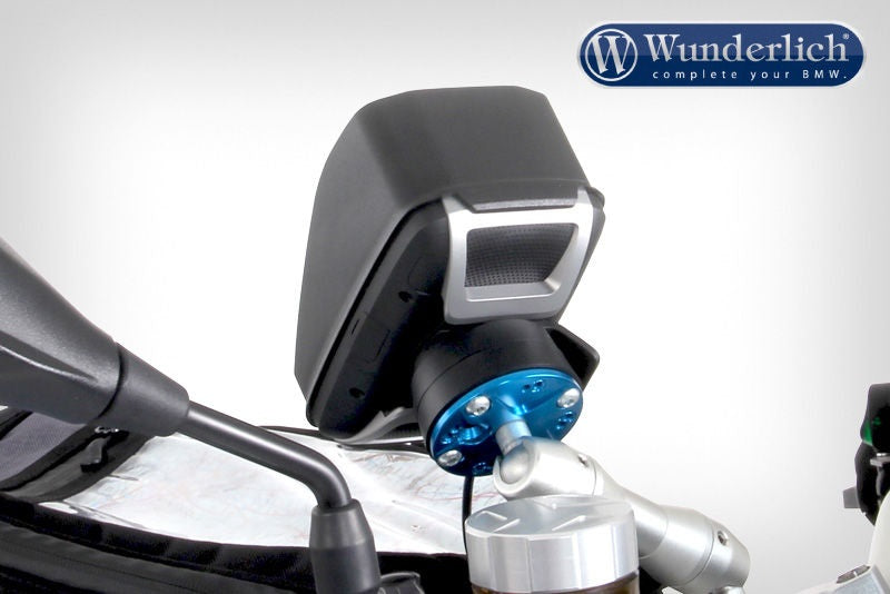 Wunderlich / ワンダーリッヒ Glare Shield TomTom Rider upright - black | 21071-102