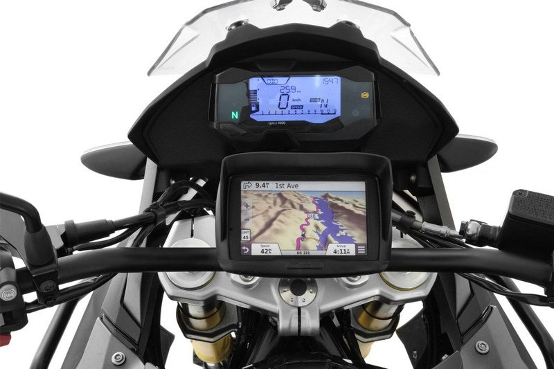 Wunderlich / ワンダーリッヒ ディバイス Glare シールド Garmin Zumo 595 - ブラック | 21073-002