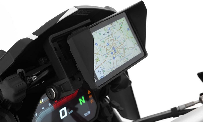 WUNDERLICH / ワンダーリッヒ デバイスグレアシールド GARMIN Zumo XT - ブラック | 21080-001