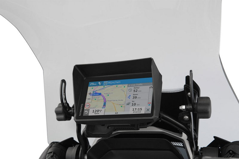 WUNDERLICH / ワンダーリッヒ デバイスグレアシールド GARMIN Zumo XT - ブラック | 21080-001