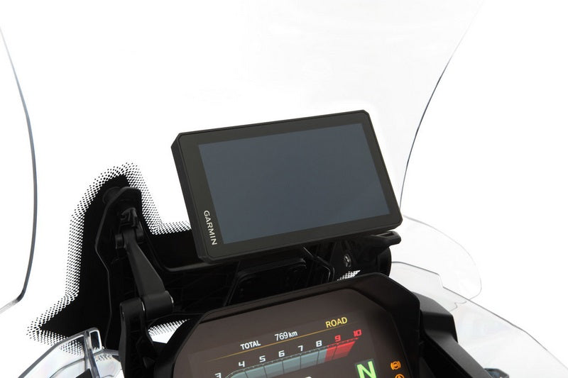 Wunderlich / ワンダーリッヒ navigation security kit for Garmin Zumo XT - black | 21170-602