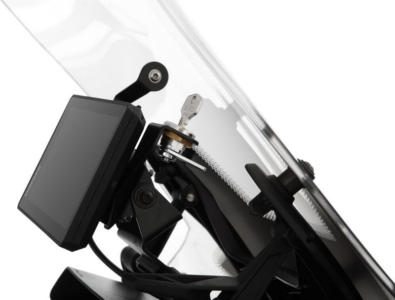 Wunderlich / ワンダーリッヒ navigation security kit for Garmin Zumo XT - black | 21170-602
