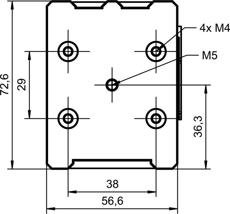 WUNDERLICH / ワンダーリッヒ USB チャージングボックス – SP Connect アンチバイブレーションモジュール - ブラック | 21177-302