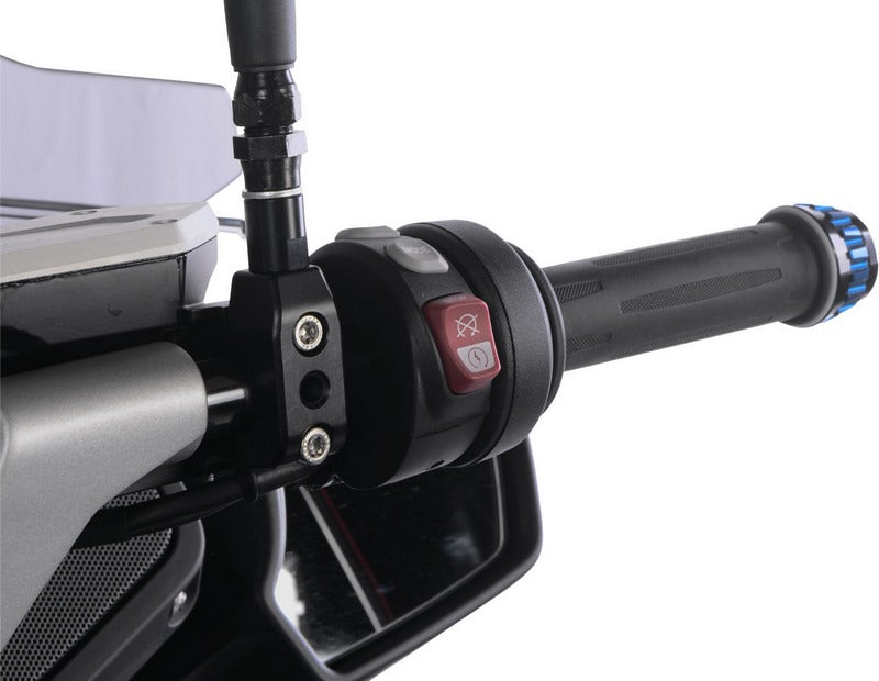 Wunderlich / ワンダーリッヒ Mirror Clamp For Additional Mirror (Set) - Black | 21211-102