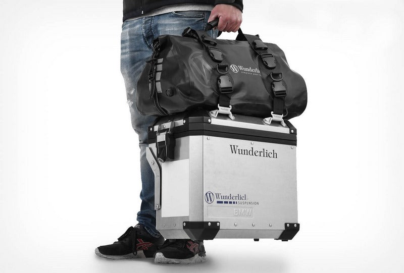 Wunderlich / ワンダーリッヒ Rack Pack(ラックパック)ロールバッグ Wp40 (クイックファスナー付き) - セット - ブラック | 25181-102