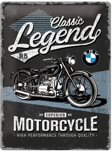 WUNDERLICH / ワンダーリッヒ メタルサイン BMW Classic Legend 30 x 40 cm | 25320-207