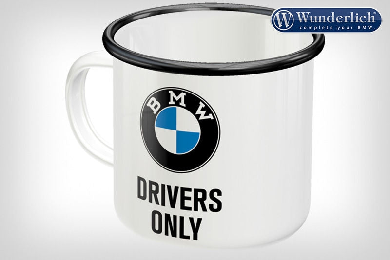 WUNDERLICH / ワンダーリッヒ Nostalgic Art製 エナメルマグカップ BMW Drivers Only | 25320-530
