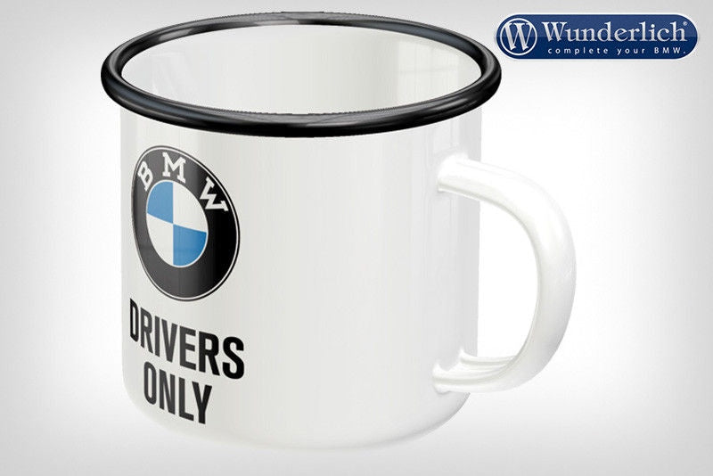 WUNDERLICH / ワンダーリッヒ Nostalgic Art製 エナメルマグカップ BMW Drivers Only | 25320-530