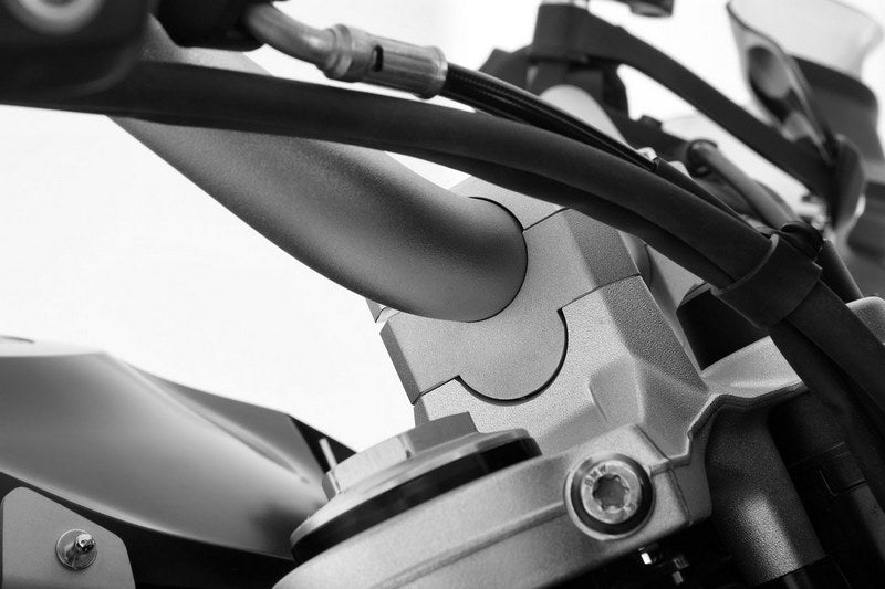 Wunderlich / ワンダーリッヒ Ergo ハンドルバーライザー Models Without A Bmw Sat Nav - シルバー | 25800-101