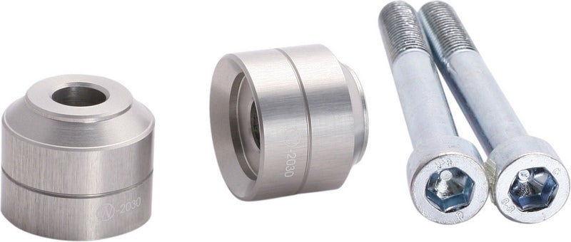 Wunderlich handlebar riser»ERGO« - 20mm - silver | 25801-011
