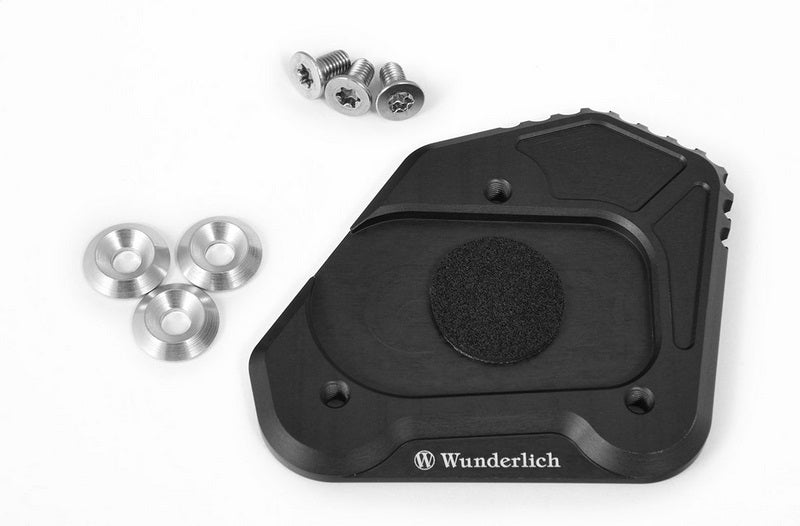 Wunderlich / ワンダーリッヒ サイドスタンド エンラージャー - ブラック | 25855-002