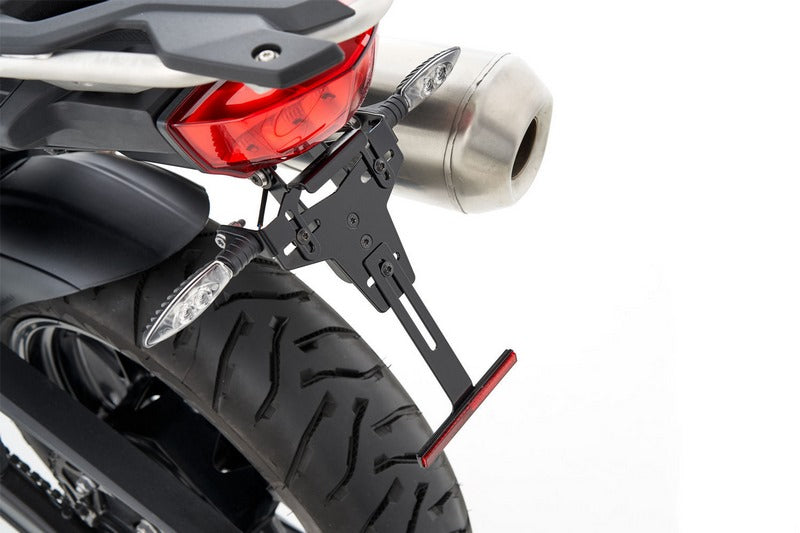 Wunderlich tail section with licence plate holder - black | 25857-002