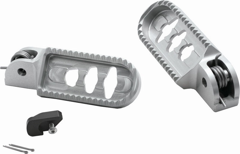 Wunderlich / ワンダーリッヒ Lower Footrests Ergo Comfort  Silver | 25910-101