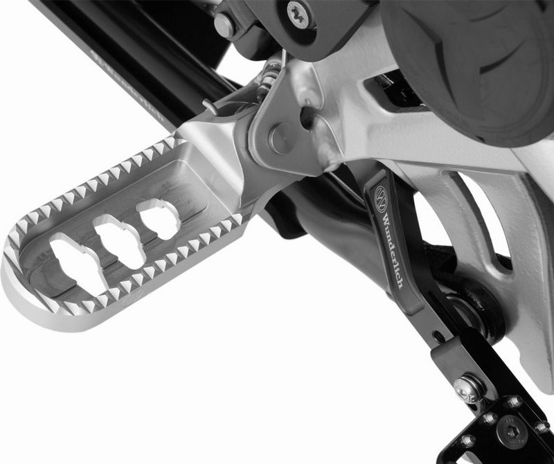 Wunderlich / ワンダーリッヒ Lower Footrests Ergo Comfort  Silver | 25910-201