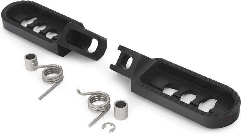 Wunderlich / ワンダーリッヒ Lower footrests »ERGO-COMFORT« - black | 25910-202