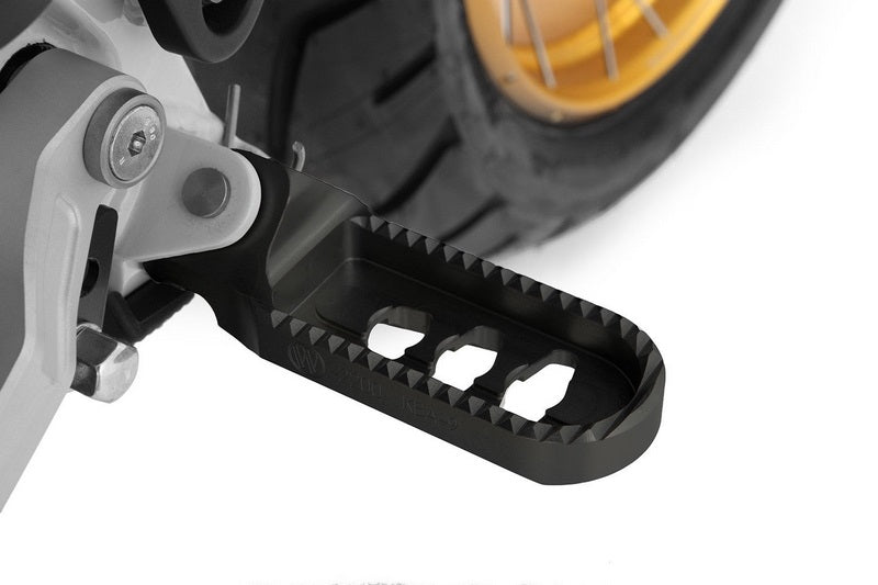 Wunderlich / ワンダーリッヒ Lower footrests »ERGO-COMFORT« - black | 25910-202