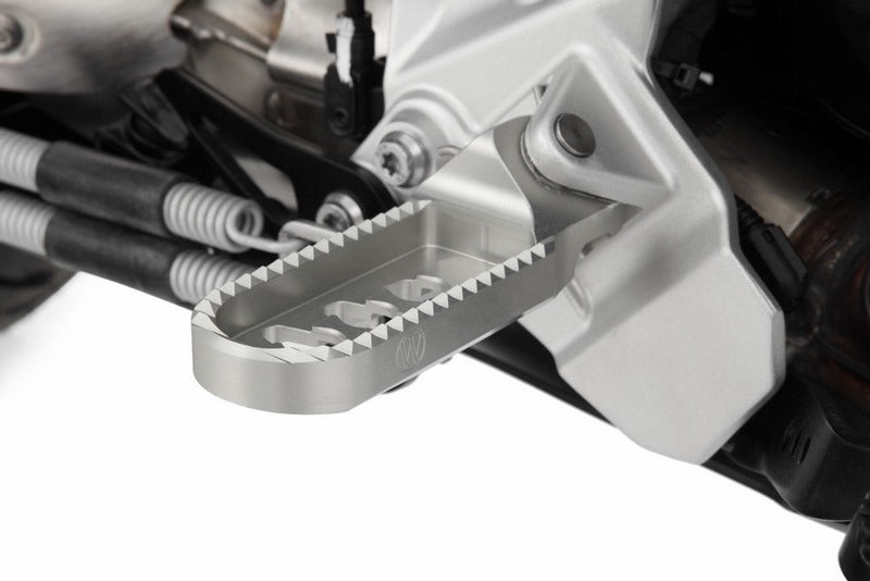 Wunderlich / ワンダーリッヒ lower footrests »ERGO-COMFORT« - silver | 25910-301