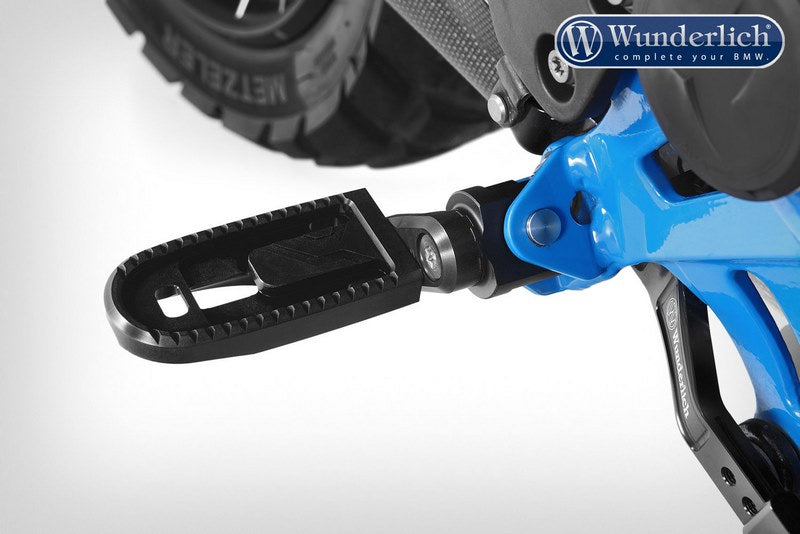 Wunderlich Vario adapter EVO1 (pair) - 23mm - black | 25912-002