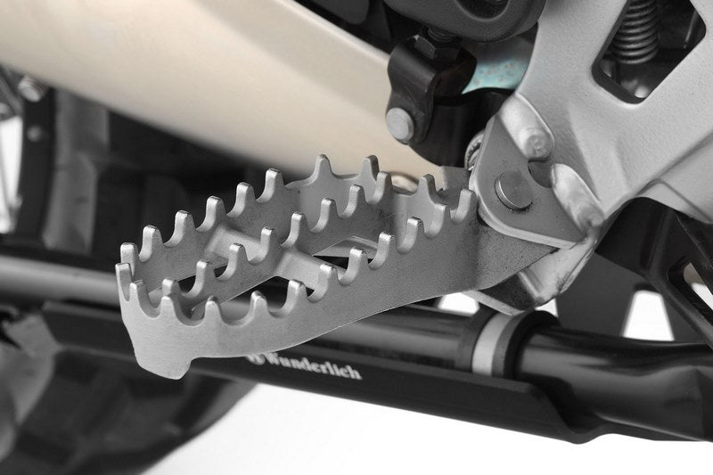 WUNDERLICH / ワンダーリッヒ スリーブキット EVO1 rider Vario フットレスト用 - シルバー | 25919-000