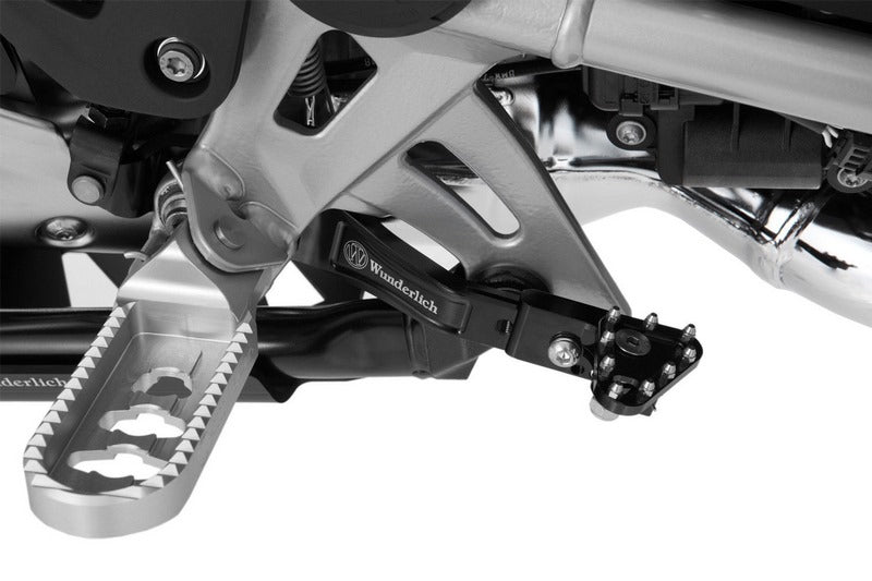 Wunderlich / ワンダーリッヒ Adjustable Foot Brake Lever - Black | 26221-003