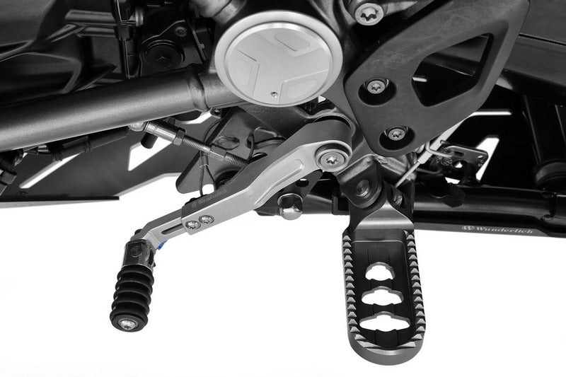 Wunderlich / ワンダーリッヒ Adjustable Gear Shift Lever Clever Lever - Silver | 26280-101