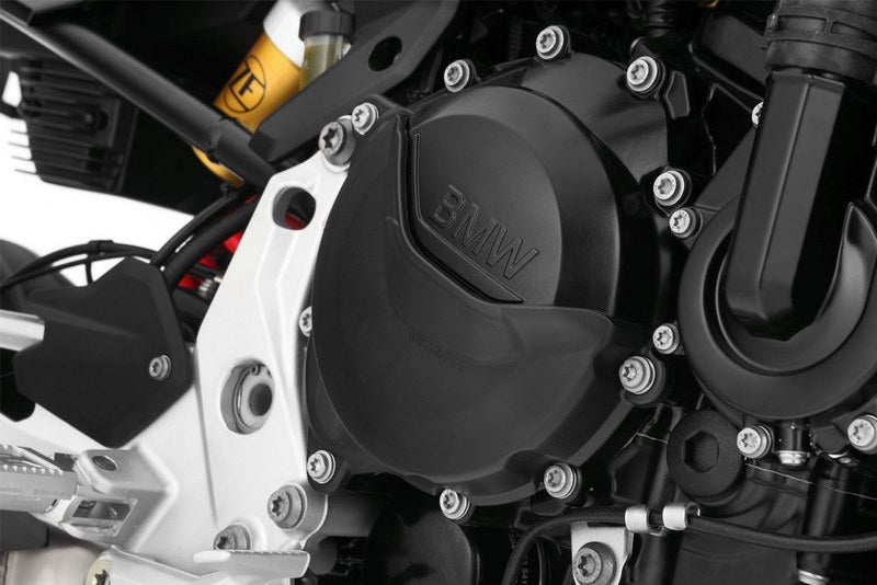 Wunderlich Engine protection cover set for clutch and alternator cover - black | 26841-002
