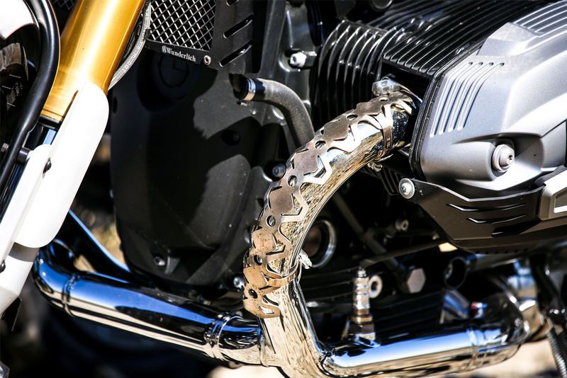 Wunderlich / ワンダーリッヒ Header Pipe Protector - Silver | 26900-101