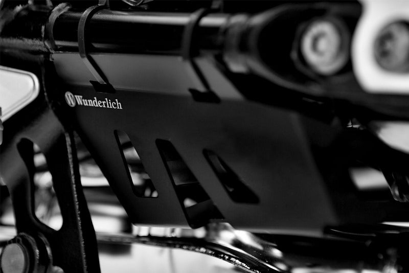 Wunderlich / ワンダーリッヒ Exhaust Flap Cover - Black | 26930-202