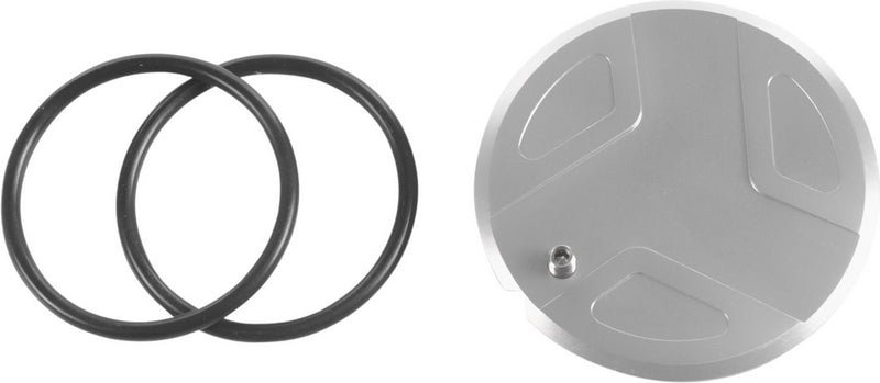 Wunderlich / ワンダーリッヒ Swingarm Pivot Covers - Silver  Left | 28280-201
