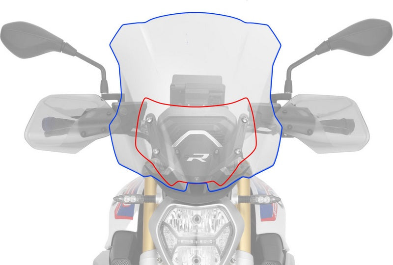 Wunderlich Wunderlich»MARATHON« windshield - high - clear | 30450-235