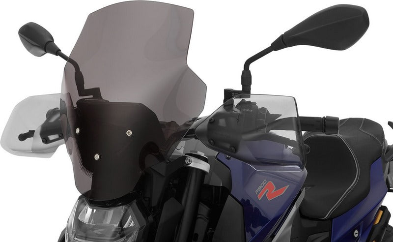 Wunderlich / ワンダーリッヒ »MARATHON« windshield - smoked grey | 30741-006