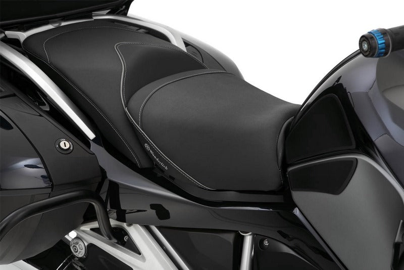 Wunderlich AKTIVKOMFORT rider seat with seat heating - standard - black | 30930-410