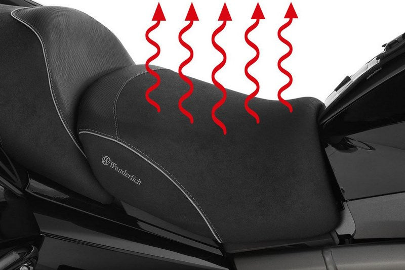 Wunderlich / ワンダーリッヒ »AKTIVKOMFORT« rider seat with seat heating - standard - black | 30931-200
